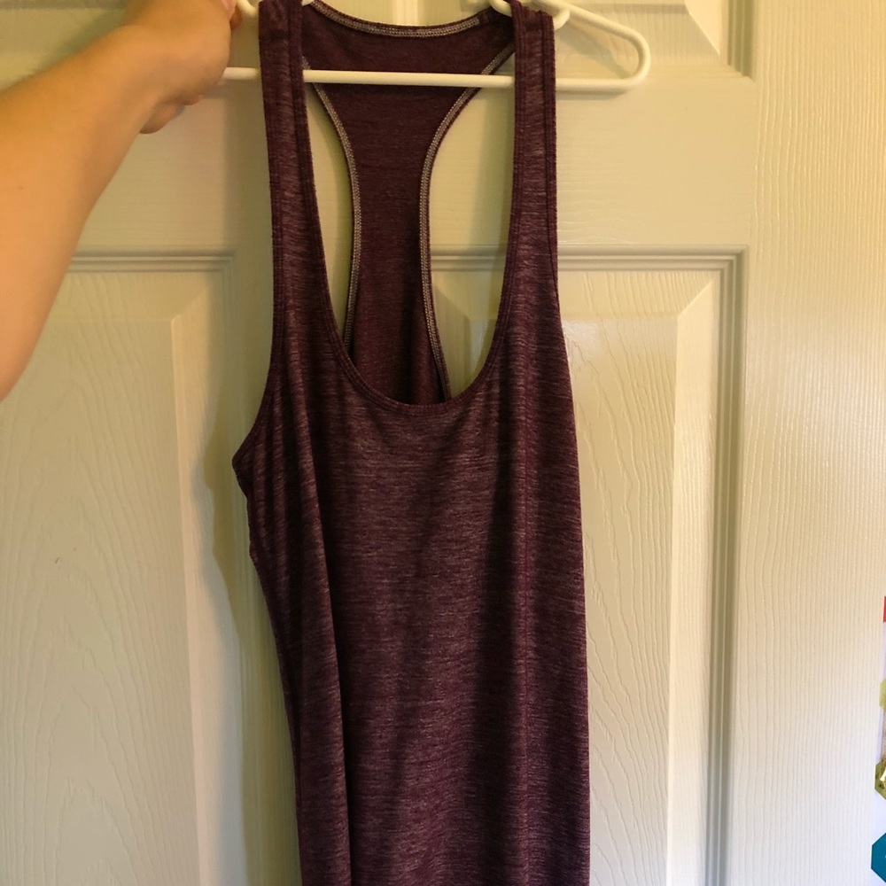 Lululemon Plum Tank Racer Back Size 8